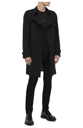 Мужские джинсы DOLCE & GABBANA черного цвета по цене 71950 руб., арт. GY07LZ/G8CN9 | Фото 2 Мужские джинсы DOLCE & GABBANA черного цвета, арт. GY07LZ/G8CN9 | Фото 2