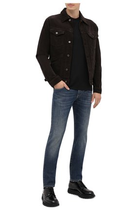 Мужская хлопковая футболка DOLCE & GABBANA черного цвета по цене 38200 руб., арт. G8JX7Z/G7WUQ | Фото 2 Мужская хлопковая футболка DOLCE & GABBANA черного цвета, арт. G8JX7Z/G7WUQ | Фото 2