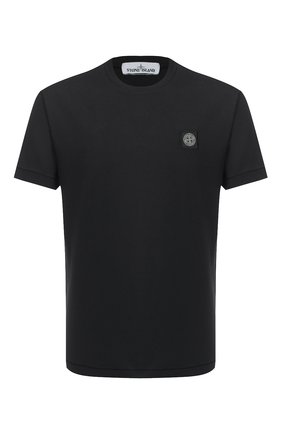 Мужская хлопковая футболка STONE ISLAND черного цвета по цене 9560 руб., арт. 731524113 | Фото 1 Мужская хлопковая футболка STONE ISLAND черного цвета, арт. 731524113 | Фото 1
