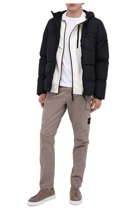 Мужская пуховая куртка STONE ISLAND темно-синего цвета по цене 59950 руб., арт. 731540723 | Фото 2 Мужская пуховая куртка STONE ISLAND темно-синего цвета, арт. 731540723 | Фото 2
