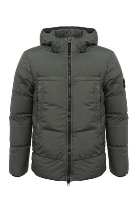 Мужская пуховая куртка STONE ISLAND темно-зеленого цвета по цене 59950 руб., арт. 731540723 | Фото 1 Мужская пуховая куртка STONE ISLAND темно-зеленого цвета, арт. 731540723 | Фото 1