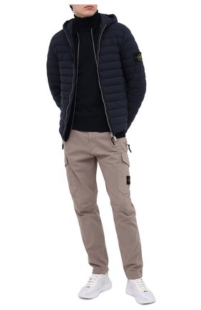 Мужская пуховая куртка STONE ISLAND темно-синего цвета по цене 53000 руб., арт. 731541125 | Фото 2 Мужская пуховая куртка STONE ISLAND темно-синего цвета, арт. 731541125 | Фото 2