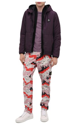 Мужская утепленная куртка STONE ISLAND фиолетового цвета по цене 53000 руб., арт. 731544234 | Фото 2 Мужская утепленная куртка STONE ISLAND фиолетового цвета, арт. 731544234 | Фото 2