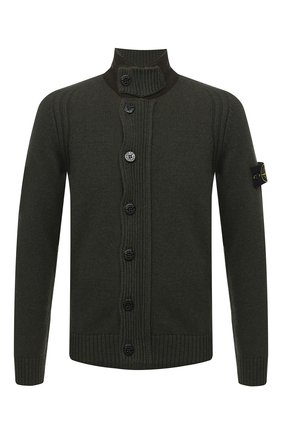 Мужская шерстяной кардиган STONE ISLAND зеленого цвета по цене 32900 руб., арт. 7315564A3 | Фото 1 Мужская шерстяной кардиган STONE ISLAND зеленого цвета, арт. 7315564A3 | Фото 1
