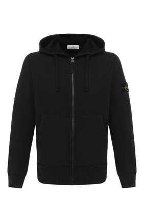 Мужская хлопковая толстовка STONE ISLAND черного цвета по цене 23100 руб., арт. 731564220 | Фото 1 Мужская хлопковая толстовка STONE ISLAND черного цвета, арт. 731564220 | Фото 1