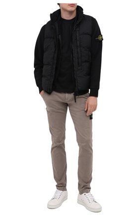 Мужская хлопковая толстовка STONE ISLAND черного цвета по цене 23100 руб., арт. 731564220 | Фото 2 Мужская хлопковая толстовка STONE ISLAND черного цвета, арт. 731564220 | Фото 2