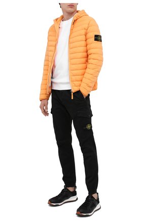 Мужской хлопковый свитшот STONE ISLAND белого цвета по цене 17500 руб., арт. 731563020 | Фото 2 Мужской хлопковый свитшот STONE ISLAND белого цвета, арт. 731563020 | Фото 2