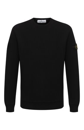 Мужской хлопковый свитшот STONE ISLAND черного цвета по цене 17500 руб., арт. 731563020 | Фото 1 Мужской хлопковый свитшот STONE ISLAND черного цвета, арт. 731563020 | Фото 1