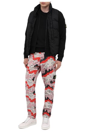 Мужской хлопковый свитшот STONE ISLAND черного цвета по цене 17500 руб., арт. 731563020 | Фото 2 Мужской хлопковый свитшот STONE ISLAND черного цвета, арт. 731563020 | Фото 2