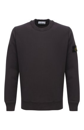 Мужской хлопковый свитшот STONE ISLAND темно-серого цвета по цене 17500 руб., арт. 731563020 | Фото 1 Мужской хлопковый свитшот STONE ISLAND темно-серого цвета, арт. 731563020 | Фото 1