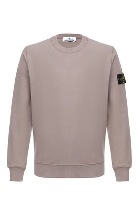 Мужской хлопковый свитшот STONE ISLAND бежевого цвета по цене 17500 руб., арт. 731563020 | Фото 1 Мужской хлопковый свитшот STONE ISLAND бежевого цвета, арт. 731563020 | Фото 1
