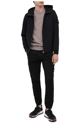 Мужской хлопковый свитшот STONE ISLAND бежевого цвета по цене 17500 руб., арт. 731563020 | Фото 2 Мужской хлопковый свитшот STONE ISLAND бежевого цвета, арт. 731563020 | Фото 2