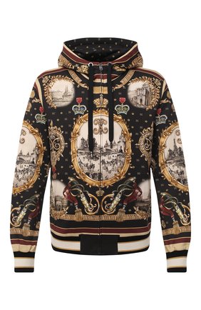 Мужская хлопковая толстовка DOLCE & GABBANA черного цвета по цене 79100 руб., арт. I9498M/HI7E9 | Фото 1 Мужская хлопковая толстовка DOLCE & GABBANA черного цвета, арт. I9498M/HI7E9 | Фото 1