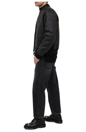 Мужские кожаные ботинки VETEMENTS черного цвета по цене 79900 руб., арт. SS20B0015 2408/M | Фото 2 Мужские кожаные ботинки VETEMENTS черного цвета, арт. SS20B0015 2408/M | Фото 2