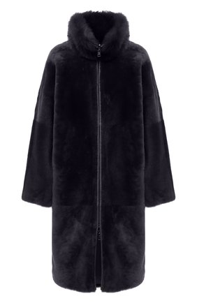 Женская двусторонняя дубленка GIORGIO ARMANI серого цвета по цене 536500 руб., арт. 9AL05P/9AP08 | Фото 1 Женская двусторонняя дубленка GIORGIO ARMANI серого цвета, арт. 9AL05P/9AP08 | Фото 1