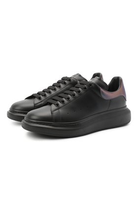 Мужские кожаные кеды ALEXANDER MCQUEEN черного цвета по цене 39950 руб., арт. 553680/WHYBK | Фото 1 Мужские кожаные кеды ALEXANDER MCQUEEN черного цвета, арт. 553680/WHYBK | Фото 1
