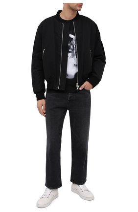 Мужская хлопковая футболка DIEGO VENTURINO черного цвета по цене 9720 руб., арт. FW20-DV TS RPS | Фото 2 Мужская хлопковая футболка DIEGO VENTURINO черного цвета, арт. FW20-DV TS RPS | Фото 2