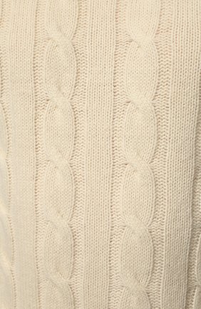 Мужской шерстяной свитер DANIELE FIESOLI кремвого цвета, арт. DF 0076 | Фото 5 (Материал внешний: Шерсть; Рукава: Длинные; Принт: Без принта; Длина (для топов): Стандартные; Мужское Кросс-КТ: Свитер-одежда)