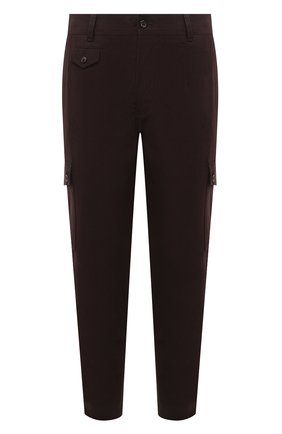 Мужские хлопковые брюки-карго DOLCE & GABBANA коричневого цвета по цене 73400 руб., арт. GWR2AT/FUFKQ | Фото 1 Мужские хлопковые брюки-карго DOLCE & GABBANA коричневого цвета, арт. GWR2AT/FUFKQ | Фото 1