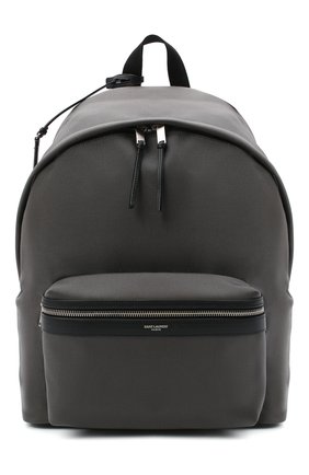 Мужской текстильный рюкзак city SAINT LAURENT серого цвета по цене 55800 руб., арт. 534967/GIV3F | Фото 1 Мужской текстильный рюкзак city SAINT LAURENT серого цвета, арт. 534967/GIV3F | Фото 1