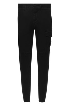 Мужской хлопковые брюки STONE ISLAND черного цвета по цене 23300 руб., арт. 7315312L1 | Фото 1 Мужской хлопковые брюки STONE ISLAND черного цвета, арт. 7315312L1 | Фото 1