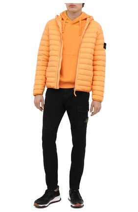 Мужской хлопковые брюки STONE ISLAND черного цвета по цене 23300 руб., арт. 7315312L1 | Фото 2 Мужской хлопковые брюки STONE ISLAND черного цвета, арт. 7315312L1 | Фото 2