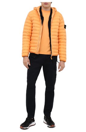 Мужской хлопковые брюки-карго STONE ISLAND темно-синего цвета по цене 25650 руб., арт. 731531310 | Фото 2 Мужской хлопковые брюки-карго STONE ISLAND темно-синего цвета, арт. 731531310 | Фото 2