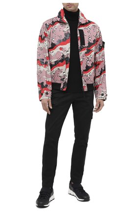 Мужской шерстяной свитер STONE ISLAND черного цвета по цене 27750 руб., арт. 7315522C2 | Фото 2 Мужской шерстяной свитер STONE ISLAND черного цвета, арт. 7315522C2 | Фото 2