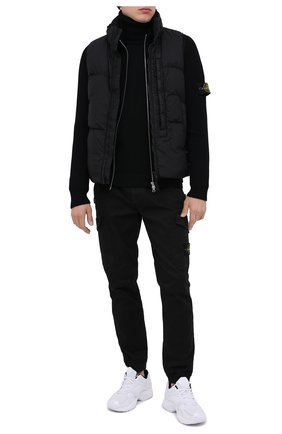 Мужской шерстяной свитер STONE ISLAND SHADOW PROJECT черного цвета по цене 29950 руб., арт. 7319510A5 | Фото 2 Мужской шерстяной свитер STONE ISLAND SHADOW PROJECT черного цвета, арт. 7319510A5 | Фото 2