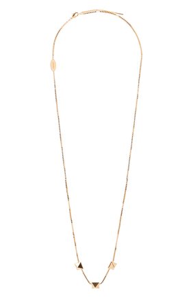 Женское колье valentino garavani rockstud VALENTINO золотого цвета по цене 33700 руб., арт. UW2J0G39/MET | Фото 1 Женское колье valentino garavani rockstud VALENTINO золотого цвета, арт. UW2J0G39/MET | Фото 1
