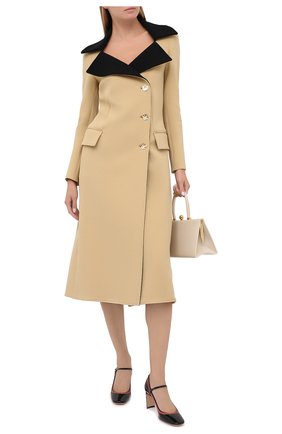 Женские кожаные туфли GIORGIO ARMANI черного цвета по цене 62900 руб., арт. X1E860/XB175 | Фото 2 Женские кожаные туфли GIORGIO ARMANI черного цвета, арт. X1E860/XB175 | Фото 2