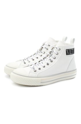 Женские текстильные кеды valentino garavani giggies VALENTINO белого цвета по цене 41550 руб., арт. UW2S0AB3/MBU | Фото 1 Женские текстильные кеды valentino garavani giggies VALENTINO белого цвета, арт. UW2S0AB3/MBU | Фото 1