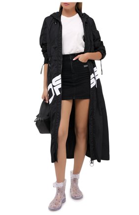 Женские резиновые сапоги valentino garavani REDVALENTINO белого цвета по цене 17250 руб., арт. UQ2S0D61/UAU | Фото 2 Женские резиновые сапоги valentino garavani REDVALENTINO белого цвета, арт. UQ2S0D61/UAU | Фото 2