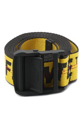 Женский текстильный ремень industrial OFF-WHITE желтого цвета по цене 17000 руб., арт. 0WRB009E20FAB0011810 | Фото 1 Женский текстильный ремень industrial OFF-WHITE желтого цвета, арт. 0WRB009E20FAB0011810 | Фото 1