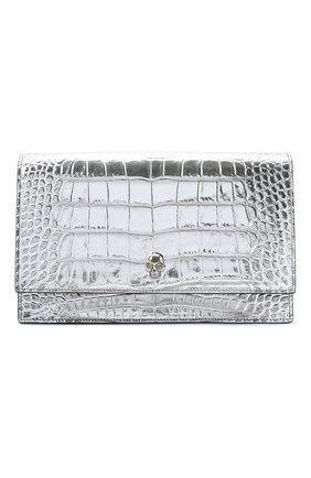Женская сумка skull medium ALEXANDER MCQUEEN серебряного цвета по цене 92450 руб., арт. 630266/1RFDY | Фото 1 Женская сумка skull medium ALEXANDER MCQUEEN серебряного цвета, арт. 630266/1RFDY | Фото 1