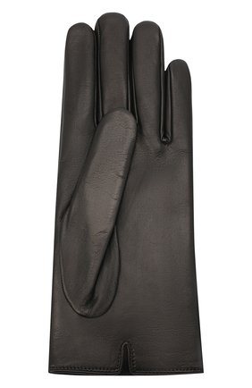 Женские кожаные перчатки GUCCI черного цвета по цене 32850 руб., арт. 477965/BAP00 | Фото 2 Женские кожаные перчатки GUCCI черного цвета, арт. 477965/BAP00 | Фото 2