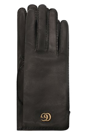 Женские кожаные перчатки GUCCI черного цвета по цене 32400 руб., арт. 554281/BN060 | Фото 1 Женские кожаные перчатки GUCCI черного цвета, арт. 554281/BN060 | Фото 1
