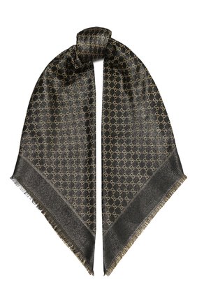 Женская шаль shiny winter GUCCI черного цвета по цене 41700 руб., арт. 499352/3G119 | Фото 1 Женская шаль shiny winter GUCCI черного цвета, арт. 499352/3G119 | Фото 1