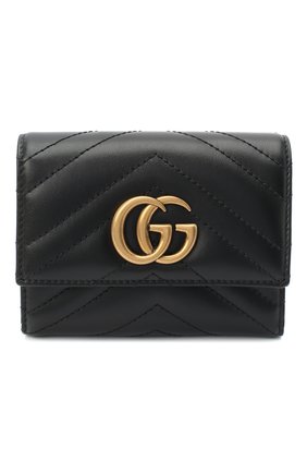 Женские кожаное портмоне gg marmont 2.0 GUCCI черного цвета по цене 50600 руб., арт. 474802/DTD1T | Фото 1 Женские кожаное портмоне gg marmont 2.0 GUCCI черного цвета, арт. 474802/DTD1T | Фото 1