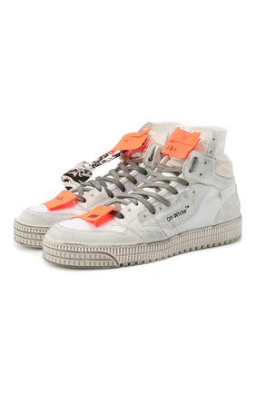 Мужские комбинированные кеды off court 3.0 OFF-WHITE белого цвета по цене 42650 руб., арт. 0MIA065E20LEA0020303 | Фото 1 Мужские комбинированные кеды off court 3.0 OFF-WHITE белого цвета, арт. 0MIA065E20LEA0020303 | Фото 1