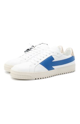Мужские кожаные кеды arrows OFF-WHITE белого цвета по цене 38600 руб., арт. 0MIA177E20LEA0010145 | Фото 1 Мужские кожаные кеды arrows OFF-WHITE белого цвета, арт. 0MIA177E20LEA0010145 | Фото 1