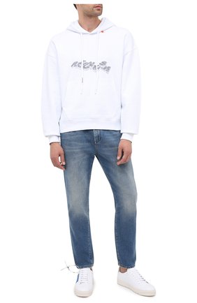 Мужские кожаные кеды arrows OFF-WHITE белого цвета по цене 38600 руб., арт. 0MIA177E20LEA0010145 | Фото 2 Мужские кожаные кеды arrows OFF-WHITE белого цвета, арт. 0MIA177E20LEA0010145 | Фото 2