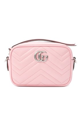 Женская сумка gg marmont 2.0 mini GUCCI светло-розового цвета по цене 96500 руб., арт. 634936/DTD1P | Фото 1 Женская сумка gg marmont 2.0 mini GUCCI светло-розового цвета, арт. 634936/DTD1P | Фото 1 (Размер: mini; Ремень/цепочка: На ремешке; Материал: Натуральная кожа; Сумки-технические: Сумки через плечо)
