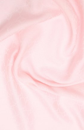 Женская шаль GUCCI розового цвета по цене 45400 руб., арт. 631416/3GF71 | Фото 2 Женская шаль GUCCI розового цвета, арт. 631416/3GF71 | Фото 2