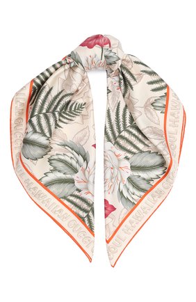 Женский шелковый платок GUCCI белого цвета по цене 37750 руб., арт. 626770/3G001 | Фото 1 Женский шелковый платок GUCCI белого цвета, арт. 626770/3G001 | Фото 1
