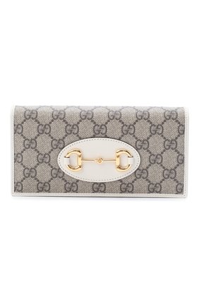 Женские кошелек horsebit 1955 на цепочке GUCCI белого цвета по цене 79200 руб., арт. 621892/92TCG | Фото 1 Женские кошелек horsebit 1955 на цепочке GUCCI белого цвета, арт. 621892/92TCG | Фото 1