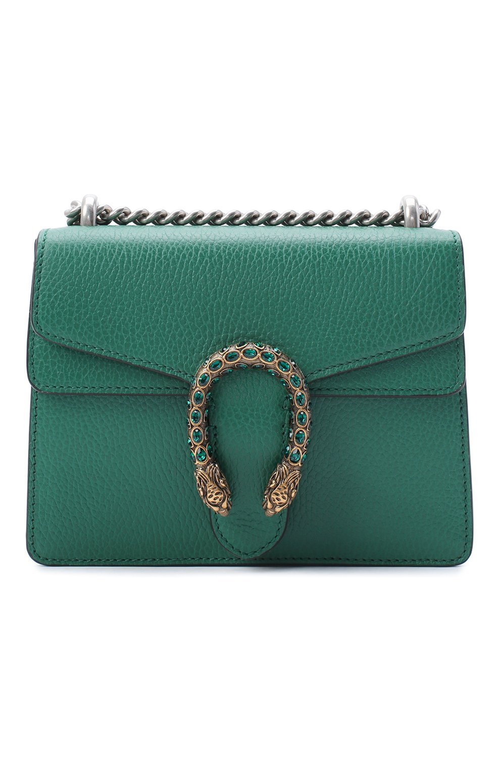 Женская сумка dionysus mini GUCCI зеленого цвета, арт. 421970/CA0GX | Фото 1
