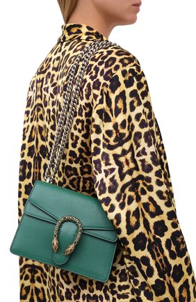 Женская сумка dionysus mini GUCCI зеленого цвета по цене 147000 руб., арт. 421970/CA0GX | Фото 2 Женская сумка dionysus mini GUCCI зеленого цвета, арт. 421970/CA0GX | Фото 2