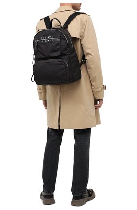 Мужской текстильный рюкзак valentino garavani VALENTINO черного цвета по цене 96800 руб., арт. UY2B0965/LJL | Фото 2 Мужской текстильный рюкзак valentino garavani VALENTINO черного цвета, арт. UY2B0965/LJL | Фото 2