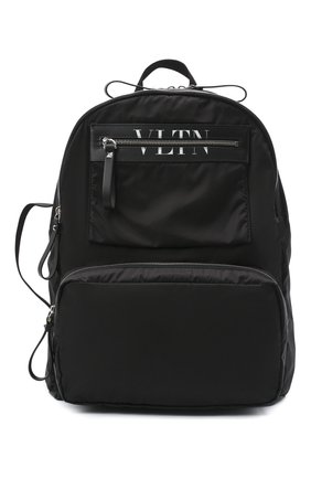 Мужской текстильный рюкзак VALENTINO черного цвета, арт. UY2B0965/LJL | Фото 1 (Материал: Текстиль; Размер: large)